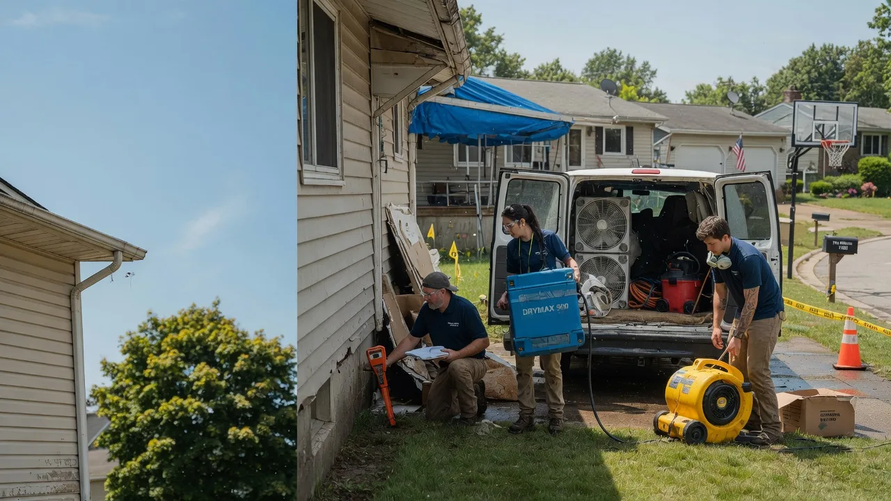 Ceiling Leak Cleanup in Loda, IL near me